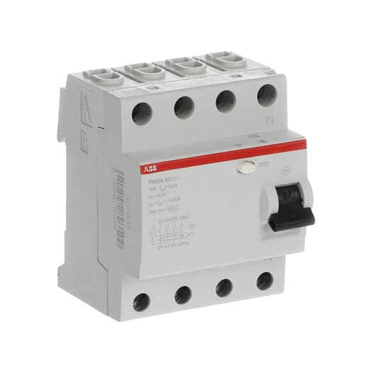 ABB 4X63A 300mA FH204 AC-63/0.3 Kaçak Akım Koruma Rölesi 2CSF204003R3630